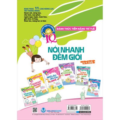 Đánh Thức Tiềm Năng Trí Tuệ - Nói Nhanh Đếm Giỏi (Tái Bản)