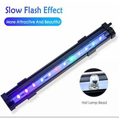 ĐÈN LED TRANG TRÍ BỂ CÁ CẢNH CHÌM DƯỚI NƯỚC NHẤP NHÁY NHIỀU MÀU SẮC CỰC ĐẸP