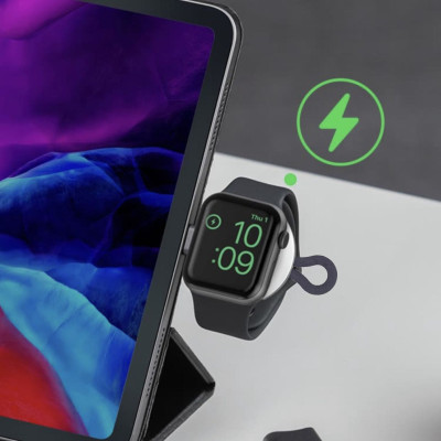Dock Adapter Sạc Pin USB Type C cho Apple Watch Ultra 1/2 / Apple Watch Series 4/5/6/7/8/9 / Apple Watch SE 1/2 - Hàng nhập khẩu