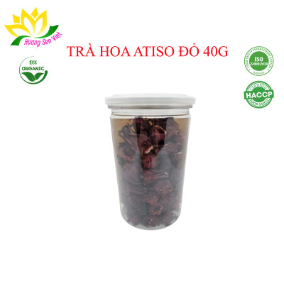 TRÀ HOA ATISO ĐỎ HŨ 40G - HƯƠNG SEN VIỆT
