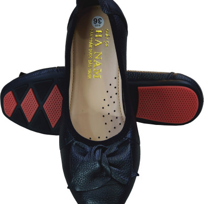 Giày Búp Bê Nữ Da Bò Thật HÀ NAM Cao Cấp BBN2024