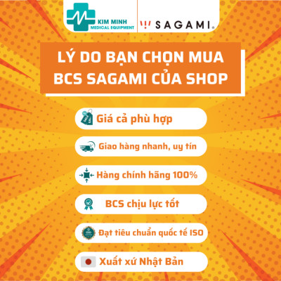 Bao cao su Sagami Are Are gai nổi ôm cực khít hộp 5 chiếc, 10 chiếc