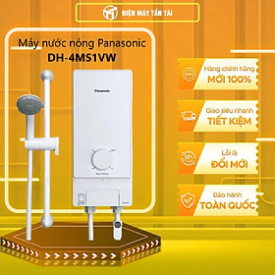 Máy nước nóng Panasonic DH-4MS1VW - Hàng Chính Hãng - Chỉ Giao Hồ Chí Minh