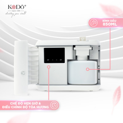 KODO 310AC/1000AC/2100AC - Máy Khuếch Tán Tinh Dầu 160/350/500M2 (Bình Dầu 850Ml), Không Pha Nước