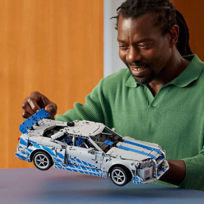 LEGO TECHNIC 42210 Đồ Chơi Lắp Ráp Xe Đua Nissan Skyline GT-R (R34) (1410 chi tiết)