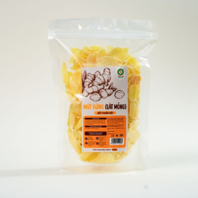 MỨT GỪNG HUẾ SẤY KHÔ  (LÁT MỎNG) THÀNH LONG 200G
