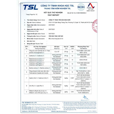 TỔ YẾN TINH CHẾ SỢI - HỘP 10GR - BẢO SƠN TRUE NEST