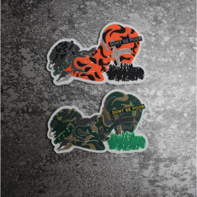 Patch_velcro nữ chiến binh PVC dán quần áo_ba lô_túi xách