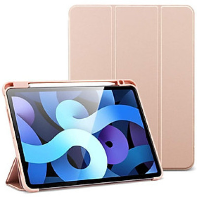 Bao da cho iPad Air 4 2020 10.9 Inch ESR Rebound Pencil Case (Có khe cắm bút Apple Pencil) - Hàng Nhập Khẩu 