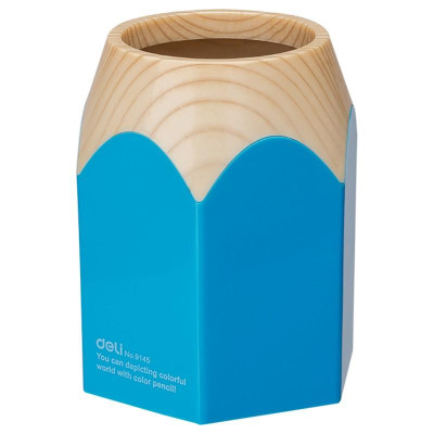 Cốc cắm bút Deli Hình Bút Chì E9145