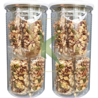 [Combo 2 Hũ] Thanh Gạo Lứt Ngũ Cốc Siêu Hạt Thơm Ngon SK FOOD - Mỗi Hũ 250g