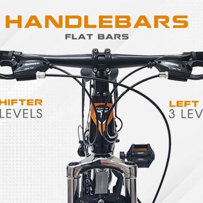 Xe đạp Tekko thể thao R100 cỡ bánh 24 inch (Phù hợp với người cao từ 1m35 đến 1m60)