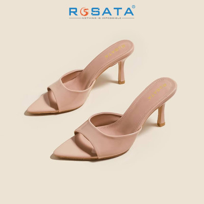 Dép cao gót nữ mũi nhọn ROSATA RO663 - 5p - HÀNG VIỆT NAM - BKSTORE