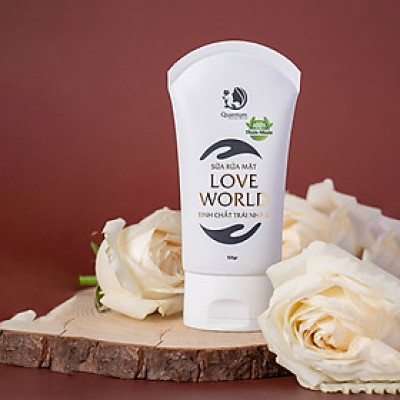 Sữa rửa mặt cho da dầu cho da khô cho da mụn sữa rửa mặt cho da nhạy cảm cho nam sữa rửa mặt cho da hôn hợp tinh trái nhàu thiên nhiên dành cho da đầu mụn nhạy cảm sữa rửa mặt dành cho bà bầu sữa rửa mặt love world