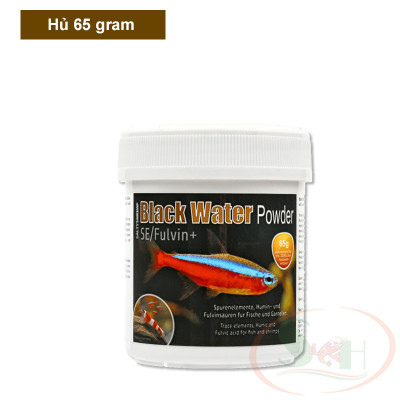 Bột nước đen Salty Shrimp Black Water Powder SE Fulvic humic giảm stress dưỡng cá tép thủy sinh