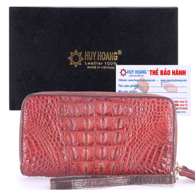 Ví Nữ Huy Hoàng HT3210 (10.5 x 19 cm) - Nâu Đỏ