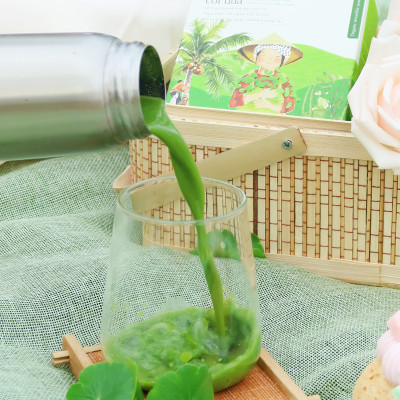 Bột Rau Má Đậu Xanh Cốt Dừa Dalahouse 200g, Thức Uống Mát Lành, Thanh Nhiệt Cơ Thể, Tốt Cho Người Tiểu Đường 