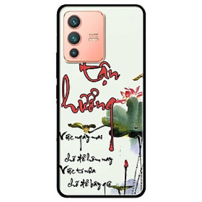 Ốp lưng dành cho Vivo V23 5G / S12 - Vivo Y15s / Y15A mẫu Thư Pháp Tận Hưởng