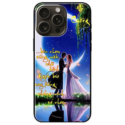 Ốp lưng dành cho Iphone 15 - Iphone 15 Plus - Iphone 15 Pro - Iphone 15 Pro Max - Thư Pháp Vợ Chồng Ôm Nhau - Hàng Chính Hãng