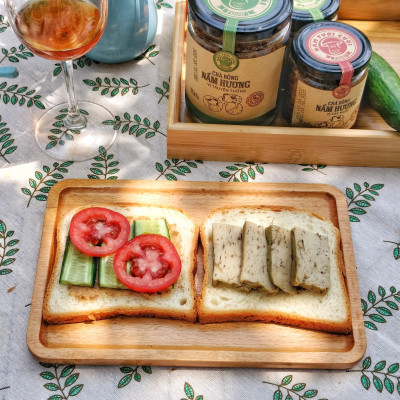 Chà Bông Nấm Hương Vị Cay Ngọt 100g Nấm Tươi Cười