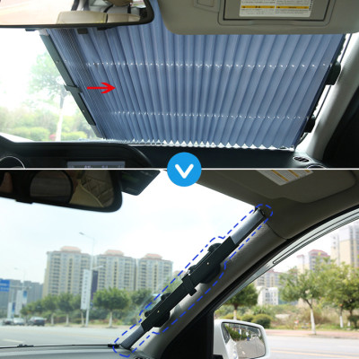 Rèm che nắng kính lái ô tô cao cấp QL-70 dùng cho xe Sedan và SUV