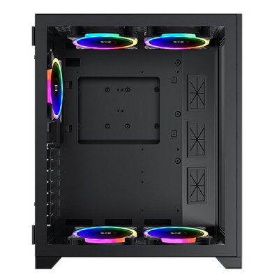 Vỏ Case Máy Tính XIGMATEK AQUARIUS S - BLACK (No Fan) - Hàng Chính Hãng