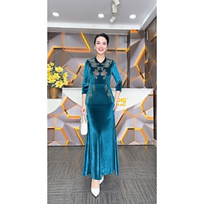 Đầm nhung - Y1784 - Thương hiệu Zonbig