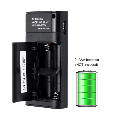 Di động Mini Pocket Radio FM AM Pointer Tuning Retekess TR107 Hỗ trợ âm thanh nổi BBS với Tai nghe để Đi bộ Tập thể dục Chạy bộ