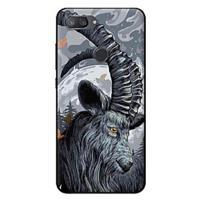Ốp in cho Xiaomi Mi 8 Lite Dê Buồn - Hàng chính hãng
