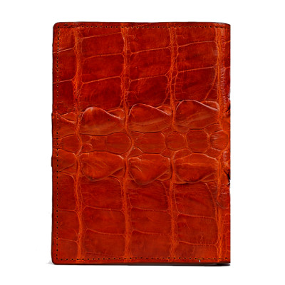  Ví nam Huy Hoàng da cá sấu kiểu đứng gai đuôi màu vàng bò, đen, nâu đỏ, nâu đất HT2257-2258-2259-2701