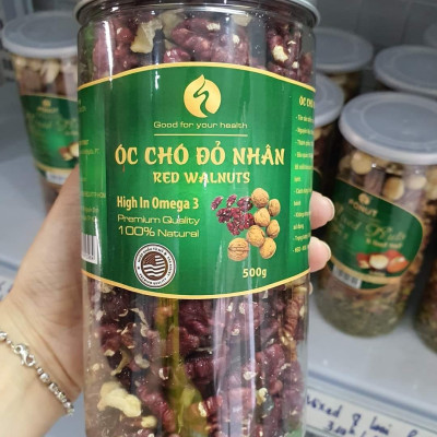 Quả Óc Chó Đỏ Mỹ đã tách vỏ ( hũ 500gr )