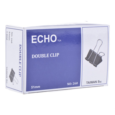 Hộp 12 Kẹp Bướm Echo 51mm