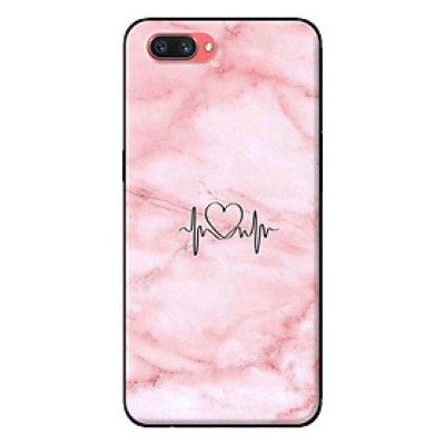Ốp in cho Oppo A3s Đá Hồng - Hàng chính hãng