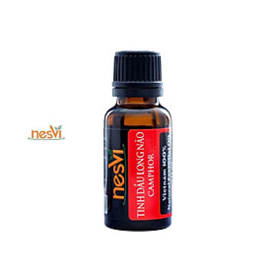 Tinh dầu cây Long Não dùng xoa bóp tốt cho xương khớp lưu thông máu mát lạnh đuổi côn trùng Nesvi 20ml