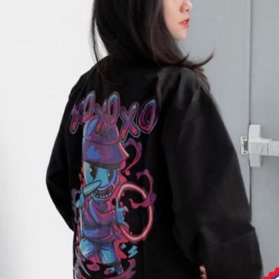 (???̣? ??̀?) ÁO KHOÁC DÙ XOXO ( 2 MÀU CÓ FORM RỘNG XL ) MỚI
