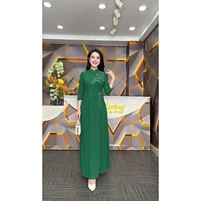 Đầm giả áo dài - Y1884 - Thương hiệu Zonbig