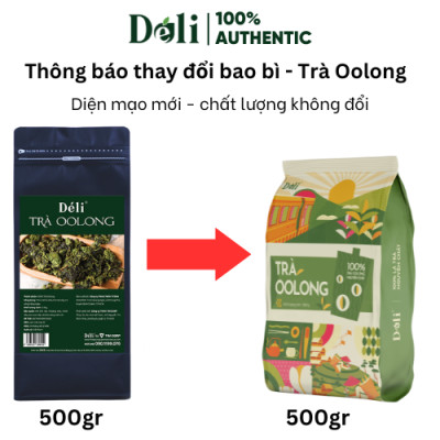 [NEW] Trà Oolong Déli - 500gr - chuyên dùng pha chế trà sữa, trà trái cây.