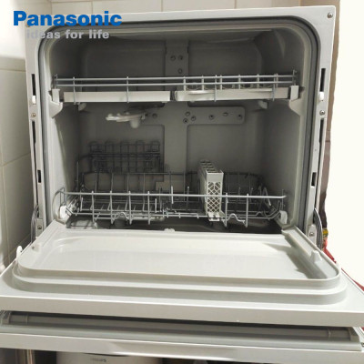 Máy rửa chén bát để bàn Nhật Bản Panasonic NP-TH1WEVN có chức năng sấy khô, bảo hành 12 tháng - Hàng chính hãng