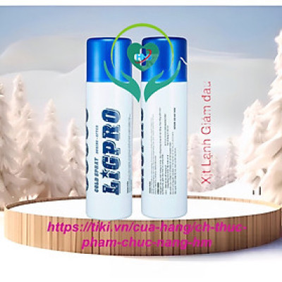 Chai xịt Lạnh Ligpro , giảm đau sau chấn thương Cold spray , 200ml