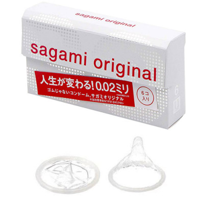 Bao cao su Sagami 002 - Siêu mỏng - 6s - Che Tên SP