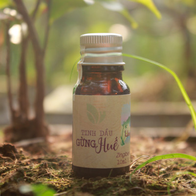 Tinh dầu Gừng Huế 10ml (Ginger oil)