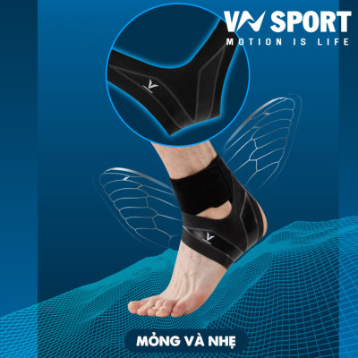 Băng Bảo Vệ Cổ Chân Mắt Cá Chân VNS012 | ANKLE SUPPORT (1 Đôi)