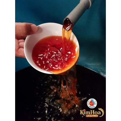 Nước Mắm Cốt Kim Hoa Phú Quốc 35 độ đạm Hộp 2 chai 520ml