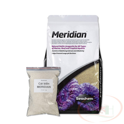 Cát biển Seachem Meridian trải nền trang trí bể cá biển san hô nhiệt đới
