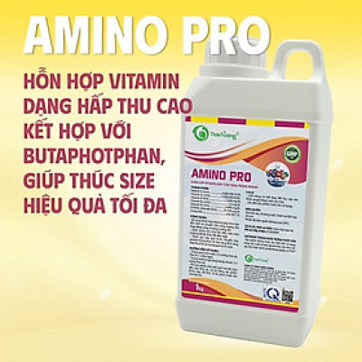 Hỗn hợp vitamin kết hợp Butaphosphan cho tôm AMINO PRO