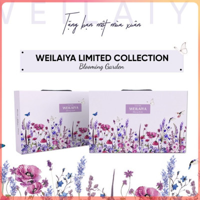 Set quà tặng cao cấp WEILAIYA: Combo Chăm sóc da body toàn diện - Tẩy tế bào chết, Dưỡng da ban đêm và Kem body chống nắng ban ngày