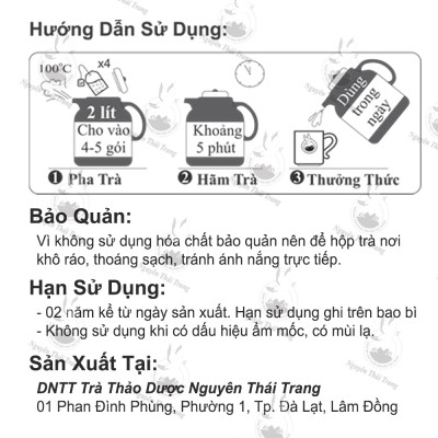Combo 3 Hộp Trà Bồ Công Anh Giúp Tránh Tắc Tia Sữa Thanh Nhiệt (Hộp 50 Túi Lọc X 2g)- Nguyên Thái Trang – Thảo Dược Thiên Nhiên – Tốt Cho Sức Khỏe