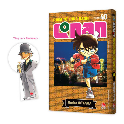 Sách - Thám Tử Lừng Danh Conan - Tập 40 - Bản Nâng Cấp - Tặng Kèm Bookmark