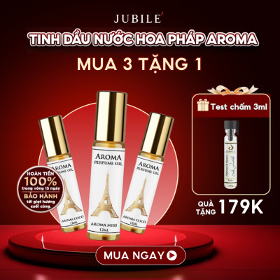 Aroma BBR Vs – Tinh Dầu Nước Hoa Pháp Dạng Lăn 12ml