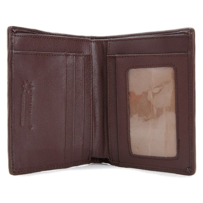 Ví nam Huy Hoàng da cá sấu kiểu đứng gai lưng màu nâu đỏ, đen, nâu đất, vàng bò HT2255-2256-2703-2710